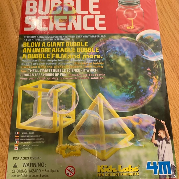 kidz lab bubble science